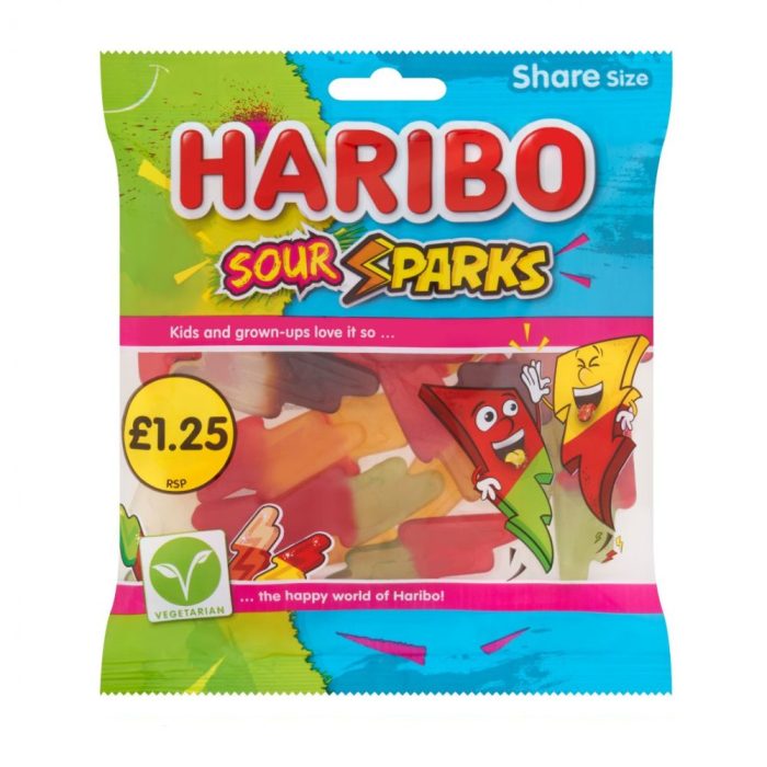 Haribo Sour Spark 140 gr
