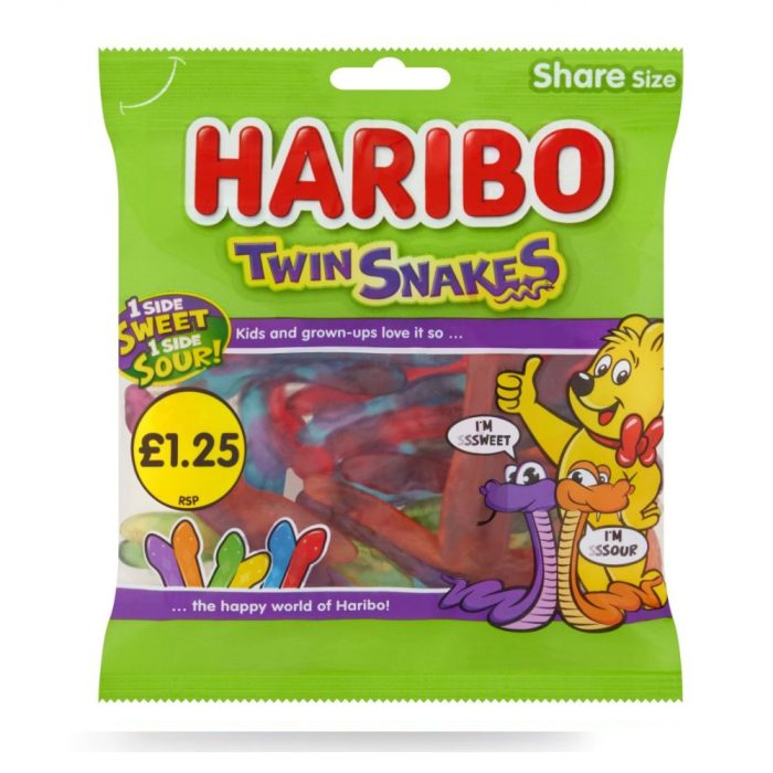 Haribo Twin Snakes 140 gr