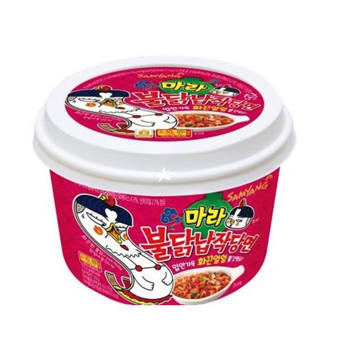 Samyang Buldak Potato Ramen Mala Spicy Flavour 155.6g