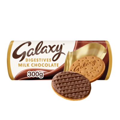Galaxy Milk Chocolate Digestives 300 gr