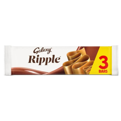 Galaxy Ripple Chocolate Bars 3 pack 3 * 30 gr