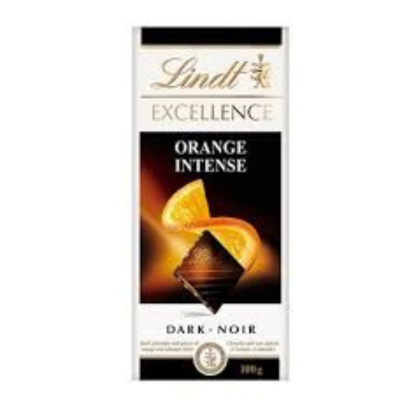 Lindt Excellence Orange 100 gr