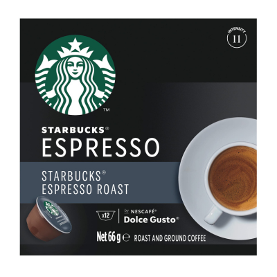 Starbucks Dolce Gusto Pods Dark Espresso 66 gr