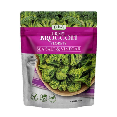 Dj & A Salt &Vinegar Broccoli Florets 25 gr
